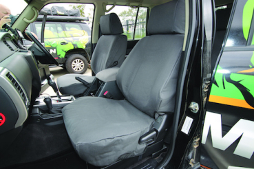IRONMAN 4X4 CANVAS SITZBEZÜGE HINTERN FÜR FORD RAGNER 2015+ MIT INTEGRIERTE TASCHEN
